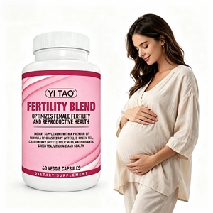 Capsules de soutien à la fertilité et à la santé reproductive féminine, complément alimentaire naturel de haute qualité à base d'acide folique, de vitamine E et de sélénium - Product Image 3