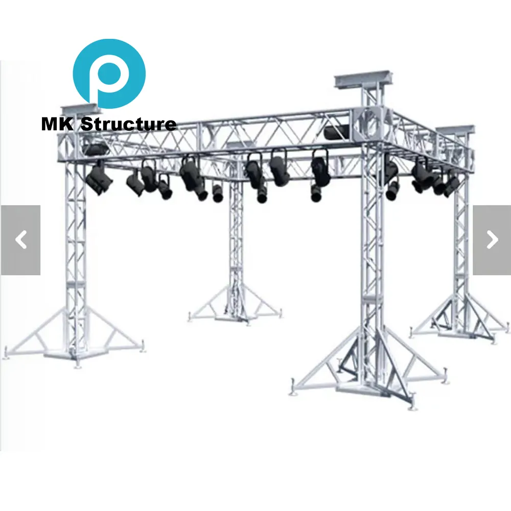 Customized Shape Diameter Round Truss Concert Truss System 5m Aluminum Circle Stage Lighting Star Truss