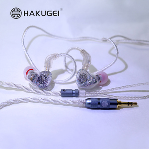 Écouteurs intra-auriculaires HAKUGEI Mist en résine faits à la main, filaires <span class=keywords><strong>HiFi</strong></span>, ergonomiques, étanches IPX-2, réponse en fréquence 20Hz-20kHz, pour <span class=keywords><strong>studio</strong></span> musical - Product Image 3