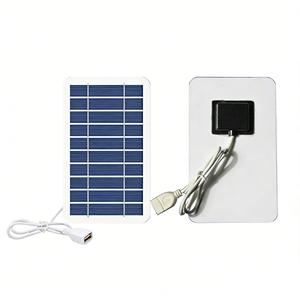 Panneaux solaires en silicium polycristallin en gros, panneaux photovoltaïques solaires 2W, mini portables, adaptés à une utilisation en extérieur - Product Image 1