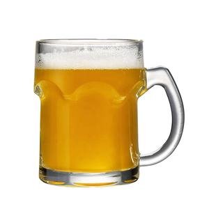 Vente en gros Pub Chope à bière 500ML Classic Barware Tasse en <span class=keywords><strong>verre</strong></span> à bière personnalisée <span class=keywords><strong>Hoegaarden</strong></span> - Product Image 1
