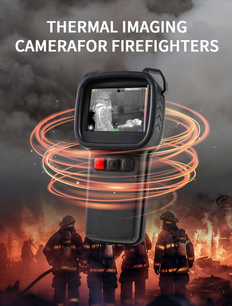 LSJ-S1200 Firefighter Thermal Camera ROHS Certified