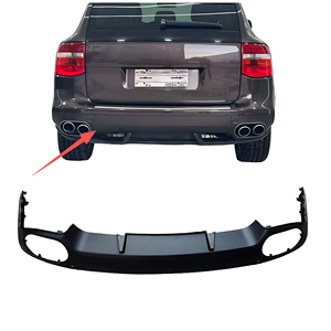 Spoiler de pare-chocs arrière, déflecteur d'air pour <span class=keywords><strong>Porsche</strong></span> <span class=keywords><strong>Cayenne</strong></span> GTS <span class=keywords><strong>Turbo</strong></span> 2007-2010 OEM 95550552107 - Product Image 1