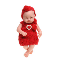 Poupée bébé réaliste en silicone, faite à la main, 45 cm, corps entier, jouets doux