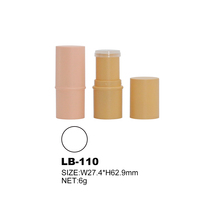 Tube vide en plastique 2023 pour fond de teint, correcteur, baume à lèvres et rouge à lèvres avec impression sérigraphique et emballage couleur personnalisé