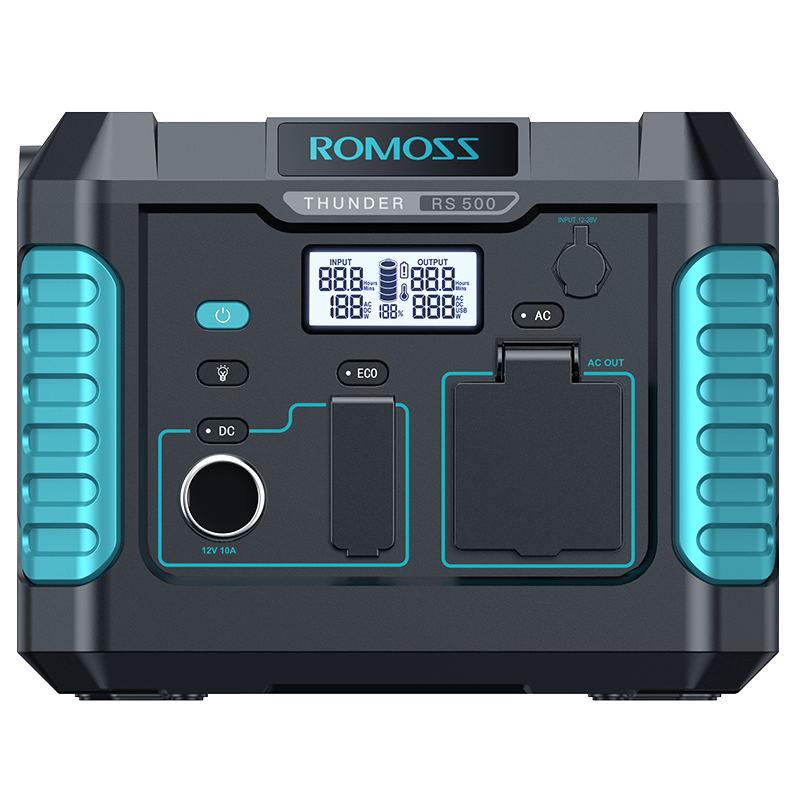 ROMOSS RS500 Portable Power Station - 500W, 400wh Capacity