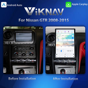 Autoradio 14.4 pouces pour Nissan GTR 2008-2015 <span class=keywords><strong>Android</strong></span> Head Unit Multimedia Player GPS Navigation Wireless Carplay <span class=keywords><strong>Android</strong></span> <span class=keywords><strong>Auto</strong></span> - Product Image 2