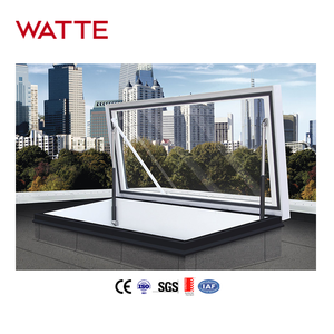 Fenêtre de toit en aluminium à ouverture verticale pour toit incliné, double vitrage, ouverture automatique, design moderne, fabrication en usine - Product Image 5