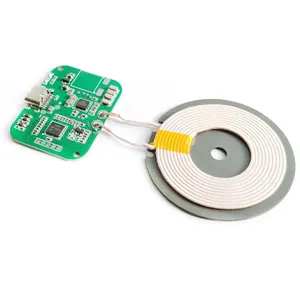 Fabbrica a buon mercato elettromagnetica micro induzione induttore qi wireless veloce ricarica senza fili del caricatore coil pcb modulo