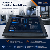 Boîtier mural capacitif de contrôle PLC hmi, moniteur et écran tactile