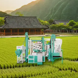 공장 가격 상업용 쌀 밀 생산 라인 조합 쌀 밀러 소형 쌀 데스토너 기계의 완전한 세트