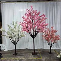 Vente en gros de centres de table pour mariage, arbres à fleurs de cerisier, Sakura, arbres à fleurs de cerisier artificiels pour la décoration