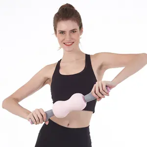 Rouleau souple électrique en Silicone pour thérapie physique, boule de Massage vibrant lavable, pour arte