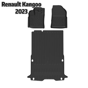 Tapis de sol de voiture 3D en TPE anti-poussière facile à nettoyer pour Renault <span class=keywords><strong>Kangoo</strong></span> <span class=keywords><strong>2023</strong></span> - Product Image 1