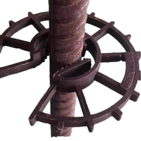 Entretoise de support de barres d'armature robuste en plastique Hongtai pour coffrage de béton, anti-corrosion, pour sols industriels