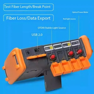 เครื่องทดสอบใยแก้วนำแสง FTTH NK5600 OTDR แบบสะท้อนแสงในโดเมนเวลา  ทดสอบความยาวเส้นใยที่ขาด 120 กม. 1310/1550 นาโนเมตร 30/32 เดซิเบล  พร้อม VFL ใหม่ หน้าจอสัมผัส - Product Image 2