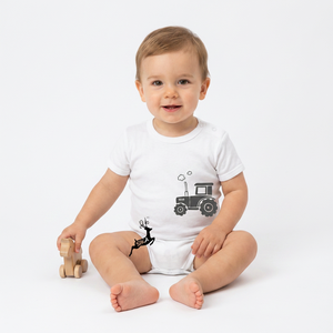 New Born 5pcs/Lot Unisex Infant Bodysuits Spring Clothes Romper Baby One-pieces Jumpsuit <b>100</b>% Bamboo Fiber Knitted Snap Button - Product Image 1