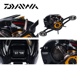 Moulinet de pêche Daiwa Catzan Moray en alliage d'aluminium, pour droitier, eau douce, pour la pêche au bar et aux cichlidés - Product Image 4