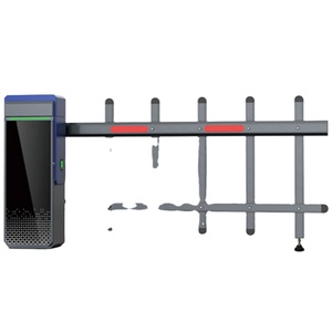 Moteur sans balais 220V anti-escalade pour barrière de clôture automatique d'entrée de parking communautaire, portique de 6M avec télécommande - Product Image 1