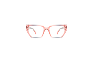 Gafas de Mujer UAN UAI, Monturas Irregulares de Alta Calidad con Frentes de TR y Patillas de CP, Gafas Transparentes de Color Caramelo al por Mayor - Product Image 2