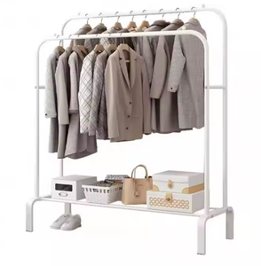 Perchero de metal resistente con 12 ganchos para uso comercial en hoteles y restaurantes Perchero duradero - Product Image 5