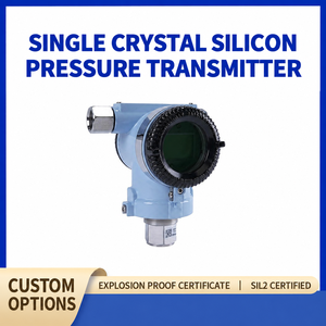 Transmetteur de pression intelligent 3051DP haute précision avec capteur en silicium monocristallin, rapport de réduction de 100 à 1 pour la mesure de processus - Product Image 1