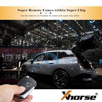 Llave Remota Xhorse XEDS01EN DS de 3 Botones con Super Chip Integrado