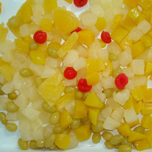 Các loại trái cây đóng hộp trái cây đóng hộp Cocktail ngọt ngào quýt cam lê táo cho ăn vặt lành mạnh - Product Image 2