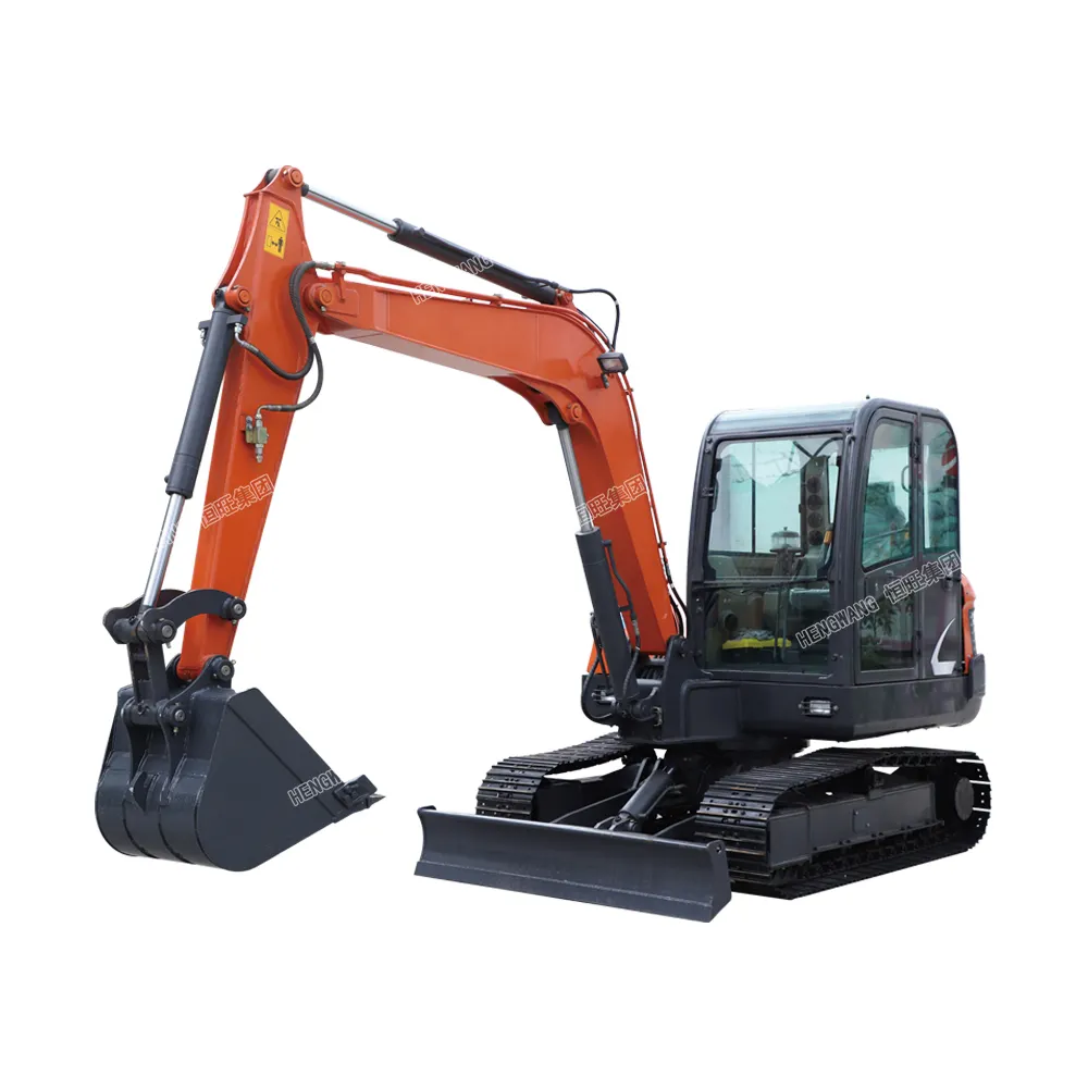 china hengwang group HW-60 6ton construction equipment excavator chinese mini excavator for sale