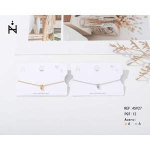 K Plusera Pulseras de acero inoxidable de 6 mm, diseño minimalista, accesorio de regalo de joyería para mujer - Product Image 1