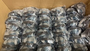 قناع نصفي 6502QL قابل لإعادة الاستخدام من مطاط السيليكون للاستخدام المتوسط مع مرشح التنفس للحماية من الغازات السامة - Product Image 6