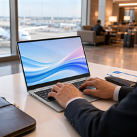 Nouvel Ordinateur Portable Professionnel 2026 avec Déverrouillage par Empreinte Digitale et Sécurité des Données (BIOS Sécurisé)