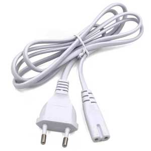 Fiche européenne 2 broches vers cordon d'alimentation C7 0.75mm2 1.8m pour sèche-cheveux <span class=keywords><strong>hydro</strong></span> cuiseur à riz - Product Image 1