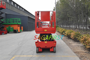 Plataforma Elevadora Eléctrica Pequeña Autopropulsada para Trabajo Aéreo en Fábricas y Talleres - Product Image 4