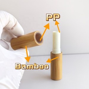 卸売りOEM <span class=keywords><strong>ODM</strong></span>空のリップバームチューブ包装4ml 4gエコフレンドリースリム竹リップスティックチューブリップグロス用 - Product Image 6