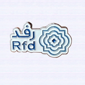 Pin de Solapa Personalizado con Diseño del Símbolo de Grecia, Sin Pedido Mínimo, Esmalte Suave, Metal Bañado en Oro - Product Image 3