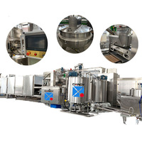 Machine automatique de fabrication de bonbons gommeux Ligne de production de bonbons mous