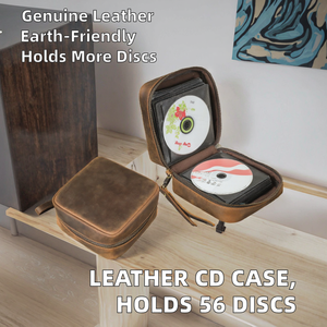 Estuche de Almacenamiento para Discos de Juego de CD, Transparente, de Cuero, Ecológico, Duradero, Personalizado OEM/ODM, para 56 Discos - Product Image 2