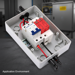 1 ingresso 1 uscita DC500V/600V/1000V scatola combinatore solare fotovoltaico DC a AC Combiner apparecchiature di distribuzione - Product Image 1