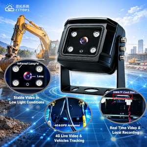 Cámara 4G para Excavadora con GPS, DVR Móvil, Monitoreo de Video en Tiempo Real, Sistema de Monitoreo Remoto para Camiones de Volteo y Vehículos de Construcción - Product Image 3