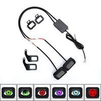 BRAD nouvelle moto LED Devil Eye Light 6 Modes commutables-lumières de décoration de voiture de contrôle manuel à distance automatique pour scooters et vélos