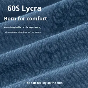 Calzoncillos <span class=keywords><strong>Boxer</strong></span> de Hombre Antibacterianos, Transpirables, de Punto, de Lyocell y Viscosa, de Tiro Medio, Ropa Interior Agradable para la Piel - Product Image 4