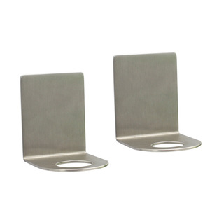 Étagère murale de salle de bain en acier inoxydable, design rectangulaire minimaliste, support durable en métal pour gel douche - Product Image 2