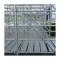 Ensembles de scène d'échafaudage Prima Modern Layher Échafaudage à anneau personnalisé multidirectionnel pour les concerts de scène d'événements portables