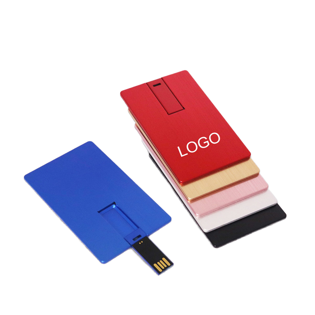 Custom Logo Metal USB 2.0 Flash Drive 32G/16G/8GB Portable Promotional Product with UV Printing 1-Year Warranty Wholesale