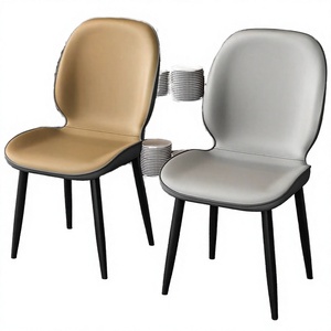 <b>Modern</b> Traditional Luxury Metal <b>Dining</b> <b>Chair</b> with Slipcovered Design in Many Colors for Apartment -Home Hotel & Hospital Use - Product Image 2