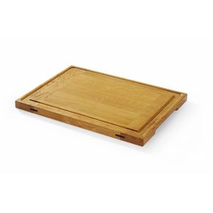 HENDI 370x270x(H)20mm <b>Oak</b> Cutting Board Elegant Serving <b>Tray</b> - Product Image 1