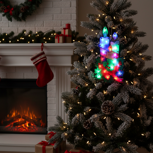 24pcs/CS ha condotto la decorazione della candela di natale con illuminazione decorativa del prodotto di illuminazione - Product Image 3
