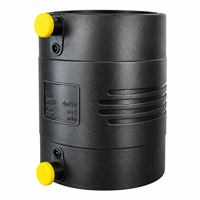 Kopling Las Elektrofusi HDPE SDR11 Fitting Pipa PE100 Tekanan Tinggi untuk Pasokan Air & Teknik Konstruksi