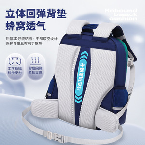 Nouveau <span class=keywords><strong>Sac</strong></span> <span class=keywords><strong>à</strong></span> <span class=keywords><strong>Dos</strong></span> Réfléchissant Imperméable en Oxford pour Élèves du Primaire (3-6 ans) 2025 - Product Image 2